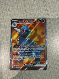 Rampardos ex 100/084 Holo Ultra Rare Pitch Black 2026 Near Mint - Image 1