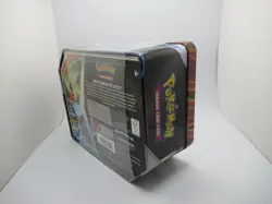 New and Factory Sealed Pokemon TCG Sword & Shield V Strikers Tin - Tyranitar V - Image 4