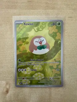 Rowlet 90/88 Illustration Rare - Perfect Order - English - Pokemon TCG - NM/M - Image 1