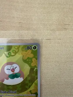 Rowlet 90/88 Illustration Rare - Perfect Order - English - Pokemon TCG - NM/M - Image 3