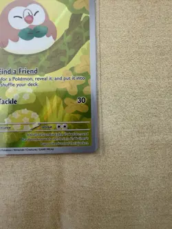 Rowlet 90/88 Illustration Rare - Perfect Order - English - Pokemon TCG - NM/M - Image 5