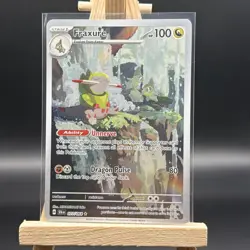 Pokemon TCG Fraxure 077/064 Shrouded Fable Illustration Rare Holo Card NM/M - Image 1