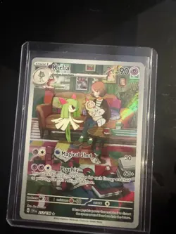 Kirlia - 212/198 - Scarlet & Violet Base - Illustration Rare Pokemon LP TCG Card - Image 3