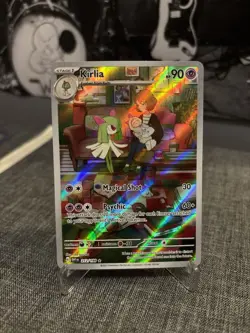 Pokemon TCG Kirlia Scarlet Violet Base Illustration Rare Card 212/198 - Image 1