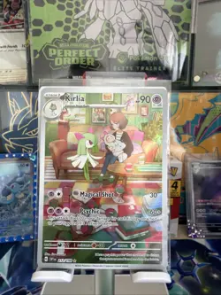 Pokemon TCG Kirlia Scarlet and Violet Base Set Illustration Rare Card 212/198 - Image 2