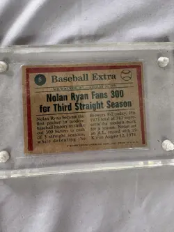 Nolan Ryan Autographed Card Lot Of 2 - Image 4