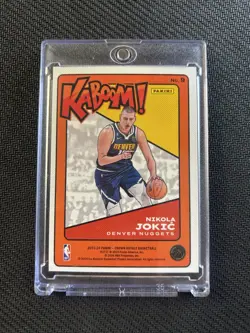 2023-24 Panini Crown Royale Nikola Jokic Kaboom SSP #9 Nuggets - Image 2