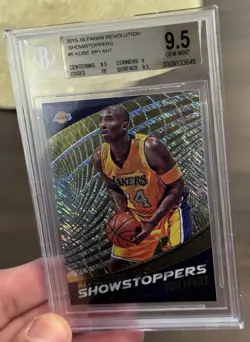 2015-16 Panini Revolution Showstoppers Kobe Bryant BGS 9.5 RARE - Image 2