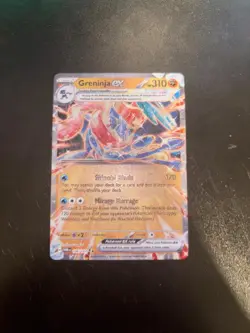Greninja ex 106/167 Metal Promo (GameStop Exclusive) Pokemon Card - Image 1