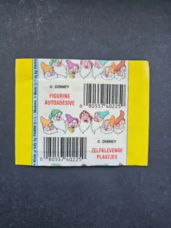 bustina sigillata panini snow white and the 7 dwarfs - Image 2