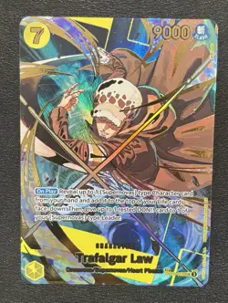 One Piece Card Trafalgar Law OP10-119 SEC SP EN - Image 1