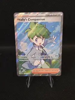 Wally's Compassion 176/132 Full Art Ultra Rare -Eng Mega Evolution Pack Fresh - Image 1