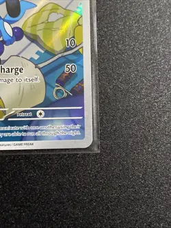 Riolu 215/198 Scarlet & Violet Illustration Full Art Holo Pokemon Card NM - Image 4