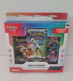 Series 2 Pokemon TCG: First Partner Illustration Collection New Box Sealed 2026 - Image 1