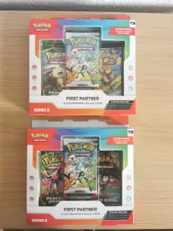 Pokemon TCG: First Partner Illustration Collection Series 2 Brand New Sealed - Image 1