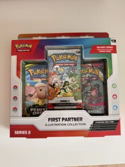 Pokemon TCG First Partner Illustration Collection Series 2 New Sealed Promo Card - Image 1