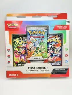 🔥🔥 NEW Pokemon TCG First Partner Illustration Collection Series 2 & 2 packs - Image 1