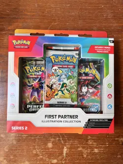 Pokemon TCG First Partner Illustration Collection Series 2 brand new starter - Image 1