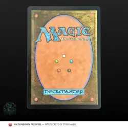 MTG Sundown Pass 305 Borderless Foil Near Mint Secrets of Strixhaven SOS - Image 2