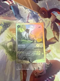 Disney Lorcana Maximus Relentless Stallion Promo Attack Of The Vine 8/PD1 - Image 1