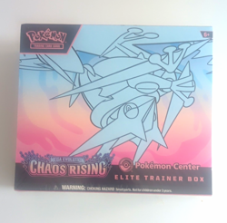 Pokemon Center Mega Evolution—Chaos Rising Pokemon TCG Elite Trainer Box 6+ - Image 1