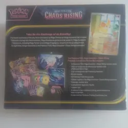 Pokemon Center Mega Evolution—Chaos Rising Pokemon TCG Elite Trainer Box 6+ - Image 2