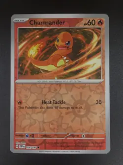 Charmander 026/197 Obsidian Flames Reverse Holo Pokemon Card - Image 1