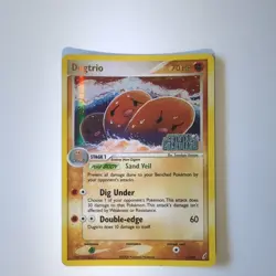 Dugtrio 5/100 Crystal Guardians Reverse Holo - Image 1