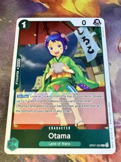 One Piece TCG Otama OP07-022 Rare FOIL 500 YEARS IN THE FUTURE ENG 2024 MINT - Image 3