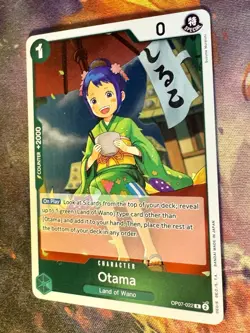 One Piece TCG Otama OP07-022 Rare FOIL 500 YEARS IN THE FUTURE ENG 2024 MINT - Image 5