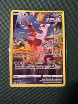 Pokemon TCG Latias GG20/GG70 Crown Zenith: Galarian Gallery Holo Card - Image 1