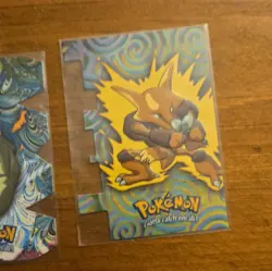 Topps Pokemon Stage 1999 Trading Card Lot - 2 Cards #11 Metapod #65 Alakazam - Image 3