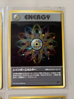 Pokemon TCG Japanese Holo Energy Lot of 4 Cards - Rainbow Energy & Metal Energy - Image 3
