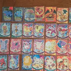 Topps Pokemon Trading Card Lot - 107 Cards. Series 1 2 3 Blue Black Label - Image 5