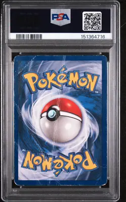 PSA 1 Pikachu Base Set #58 1999 Pokemon WoTC PR - Image 2