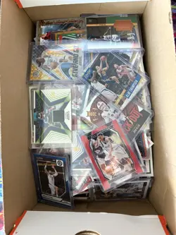 Bulk Panini & Topps NFL/NBA Card Lot | Patch, Rookie & Numbered Cards - Image 1