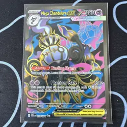 Pokemon card 099/084 Mega Chandelure ex mega evolution Pitch Black - Image 1