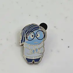 Disneyland Paris Collectable Pin Pixar Inside Out Sadness Blue Disney Parks DLP - Image 1