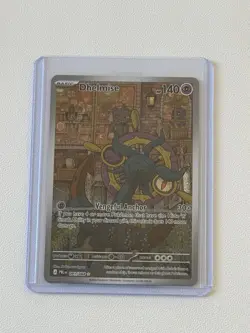 Pokemon Dhelmise 091/084 Me05: Pitch Black Holo Illustration Rare B - Image 1