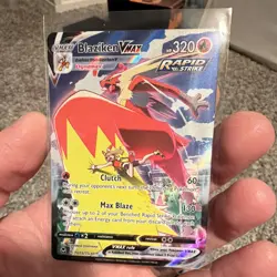 Pokemon Blaziken VMAX TG15/TG30 Silver Tempest TG Ultra Rare Holo 320 HP - Image 1
