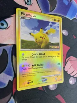2008 Pokemon Gaming Diamond & Pearl Majestic Dawn Pikachu Reverse Holo 70/100 Lp - Image 2