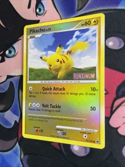 2008 Pokemon Gaming Diamond & Pearl Majestic Dawn Pikachu Reverse Holo 70/100 Lp - Image 3