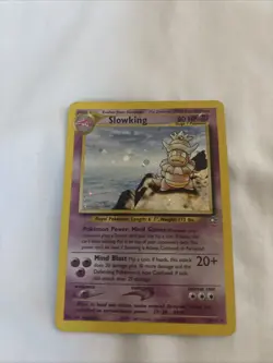Pokemon TCG Slowking Neo Genesis Holo Card 14/111 - Image 1