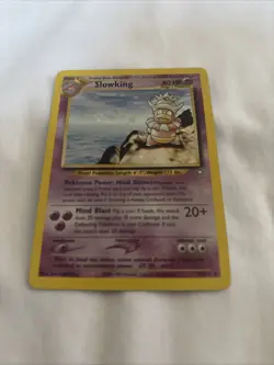 Pokemon TCG Slowking Neo Genesis Holo Card 14/111 - Image 2