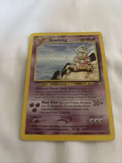 Pokemon TCG Slowking Neo Genesis Holo Card 14/111 - Image 3