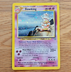 Slowking 14/111 Neo Genesis Holo Rare Pokemon Card TCG (LP) Vintage WOTC - Image 1