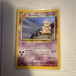 Pokemon TCG Slowking 14/111 Neo Genesis Holo Rare Unlimited 80 HP 2000 WOTC - Image 1