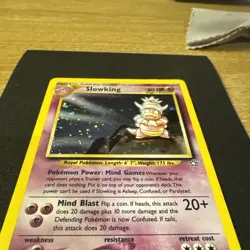 Pokemon TCG- Slowking 14/111 Holo Neo Genesis WOTC NM - Image 3