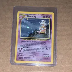 Pokemon TCG Slowking Neo Genesis Holo Rare 14/111 2000 English 80 HP - Image 1