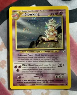 Slowking 14/111 Neo Genesis Holo Rare Pokemon Card TCG WOTC - Image 1